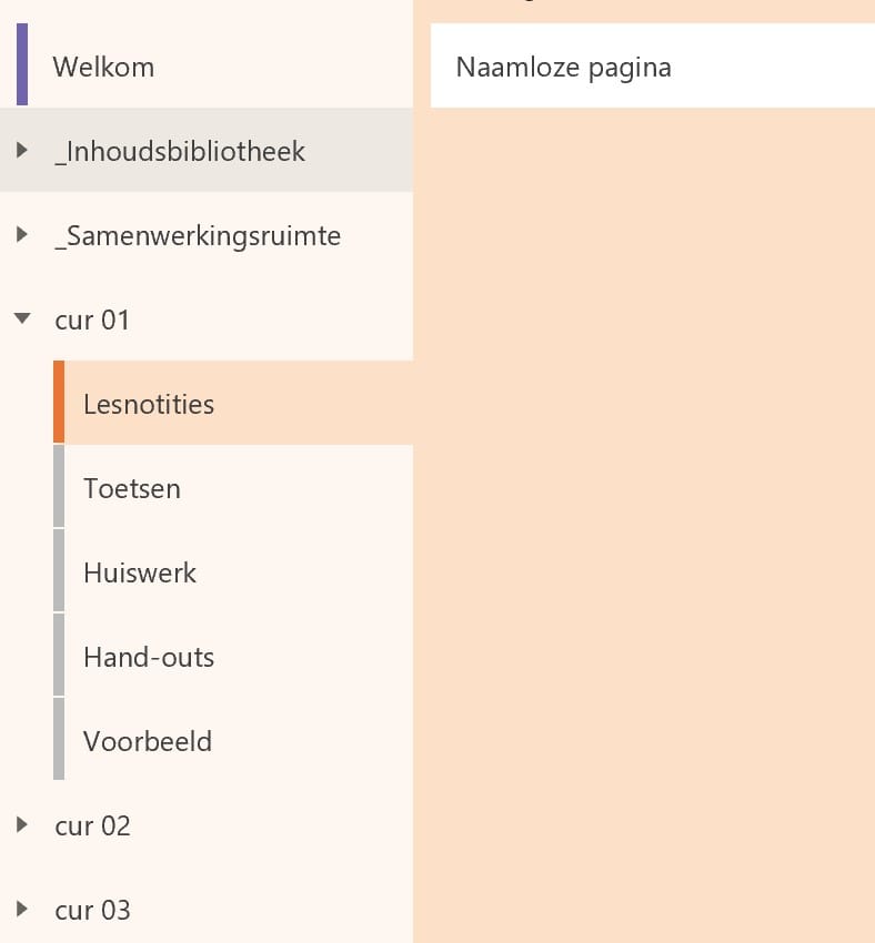 Onenote in de klas 20