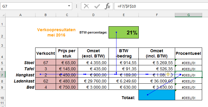 Excel foutcontrole 05