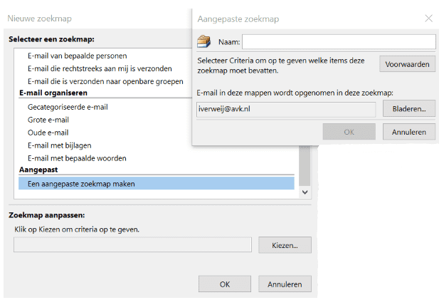 Zoeken in Outlook2.4