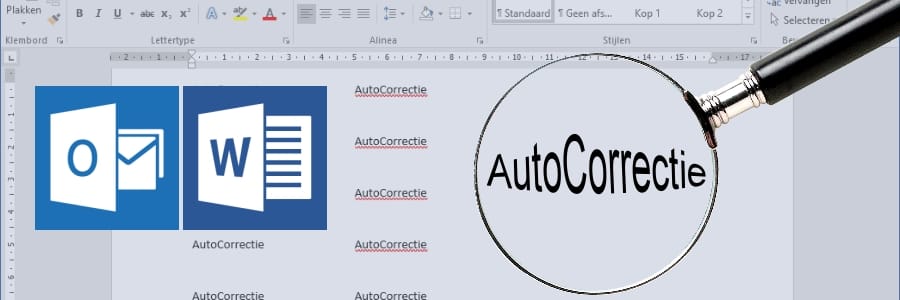 berouw hebben auteur Geladen AutoCorrectie Word en Outlook zelf aanpassen en aanvullen | AVK