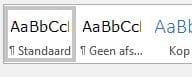 opschoonmacro 6 standaard stijl