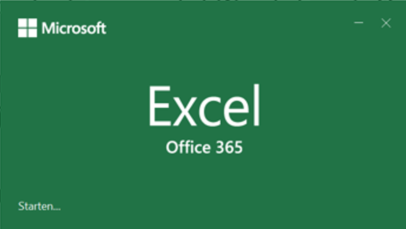365 1 Excel Office365 opstart