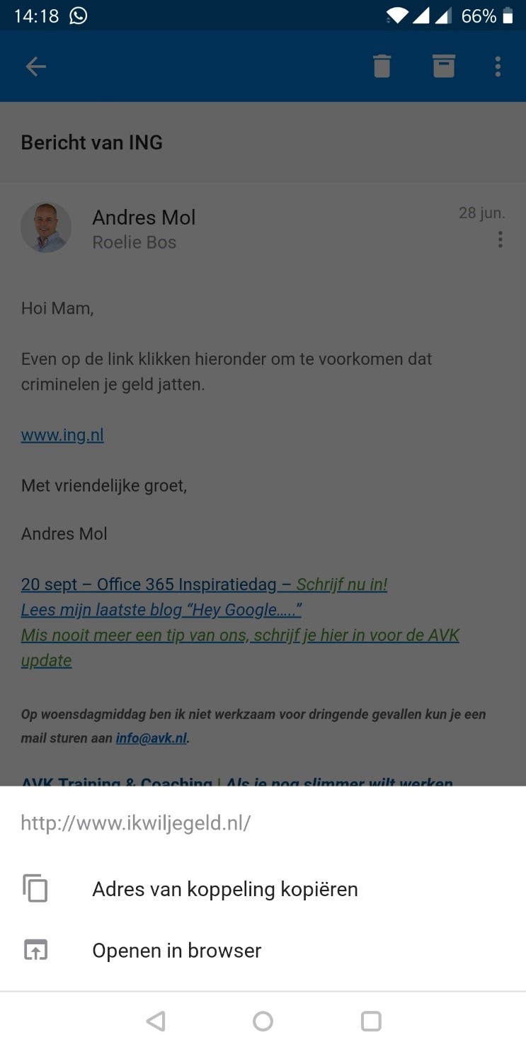 Blog AVG absoluut veel gebeurd screenshot