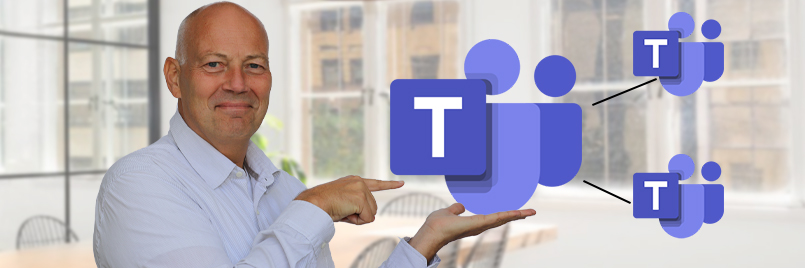 Tegelijk werken in meerdere Teams en Microsoft 365 accounts