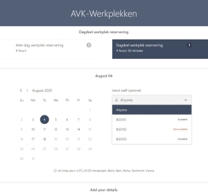 Reserveer je werkplek met Microsoft Bookings 2