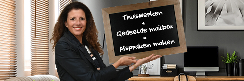 Thuiswerken met gezamenlijke postvakken of mailgroepen betekent afspraken maken