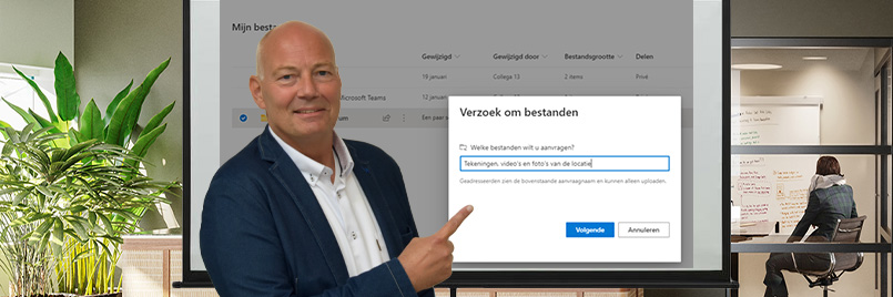 OneDrive verzoek om bestanden