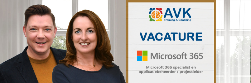Vacature Microsoft 365 specialist en applicatiebeheerder