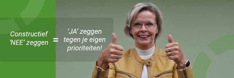 Persoonlijk leiderschap: Leer constructief nee zeggen en zeg ja tegen je eigen prioriteiten